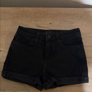 Wild fable Classic Black Women's Shorts rolled cuff
